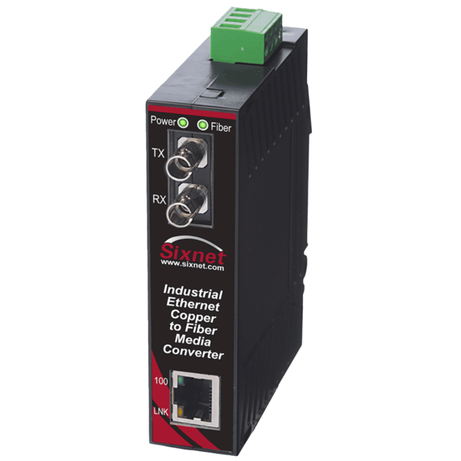Red Lion Industrial Ethernet Media Converter, SL-2ES